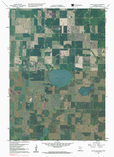 MN-IA-ROUND LAKE: GeoChange 1958-2013 Preview 1