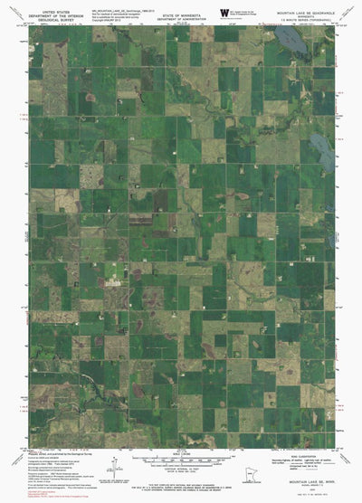 MN-MOUNTAIN LAKE SE: GeoChange 1966-2013 Preview 1