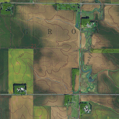 SD-DELL RAPIDS NE: GeoChange 1969-2014 Preview 3