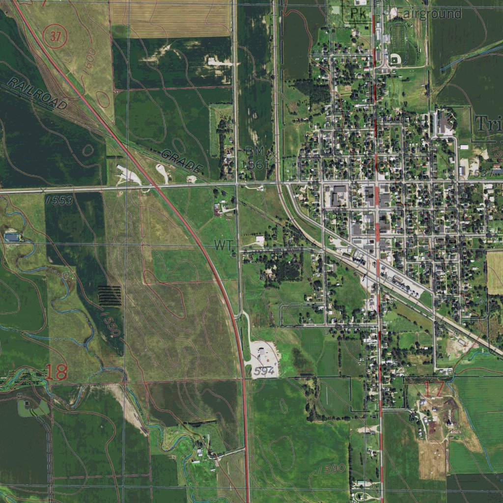 SD-TRIPP: GeoChange 1973-2014 Map by Western Michigan University ...
