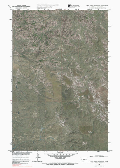 MT-TWIN FORKS RESERVOIR: GeoChange 1965-2013 Preview 1