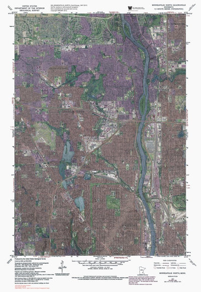 MN-MINNEAPOLIS NORTH: GeoChange 1947-2013 Preview 1