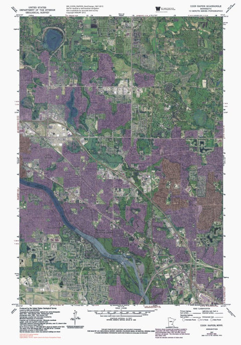 MN-COON RAPIDS: GeoChange 1947-2013 Preview 1