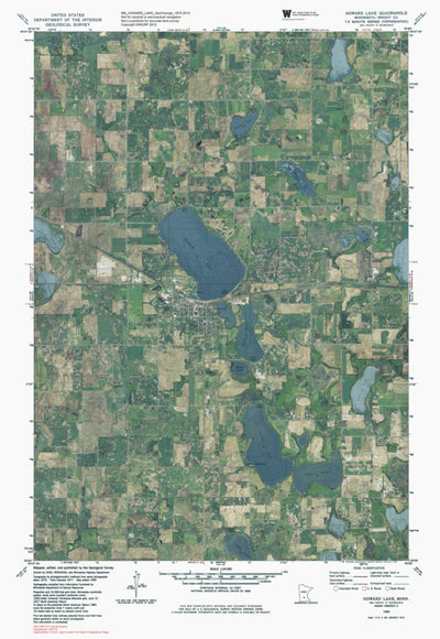 MN-HOWARD LAKE: GeoChange 1975-2013 Preview 1