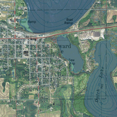 MN-HOWARD LAKE: GeoChange 1975-2013 Preview 2