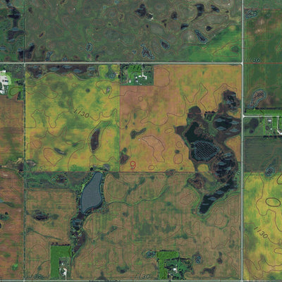 SD-MN-BIG STONE LAKE SE: GeoChange 1971-2014 Preview 2