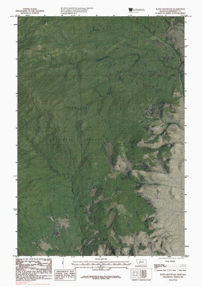 MT-RATIO MOUNTAIN: GeoChange 1980-2013 Preview 1