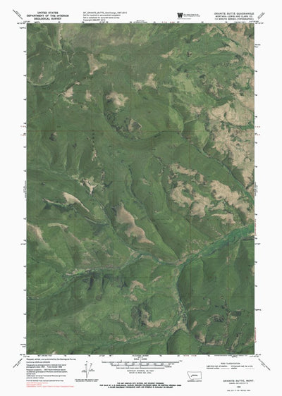 MT-GRANITE BUTTE: GeoChange 1967-2013 Preview 1