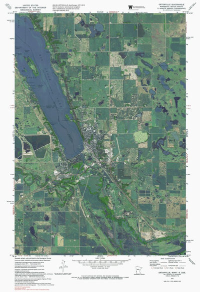 MN-SD-ORTONVILLE: GeoChange 1971-2013 Preview 1