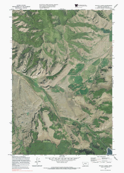 MT-POTATO LAKES: GeoChange 1964-2013 Preview 1