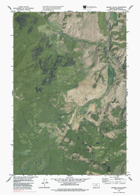 MT-MAUKEY GULCH: GeoChange 1965-2013 Preview 1