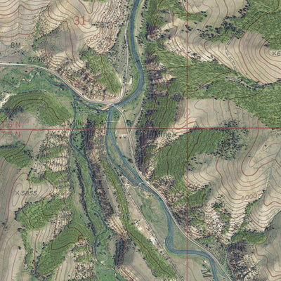 MT-MAUKEY GULCH: GeoChange 1965-2013 Preview 3