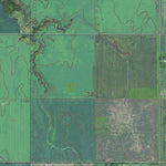 MN-SD-BEARDSLEY NW: GeoChange 1972-2013 Preview 2