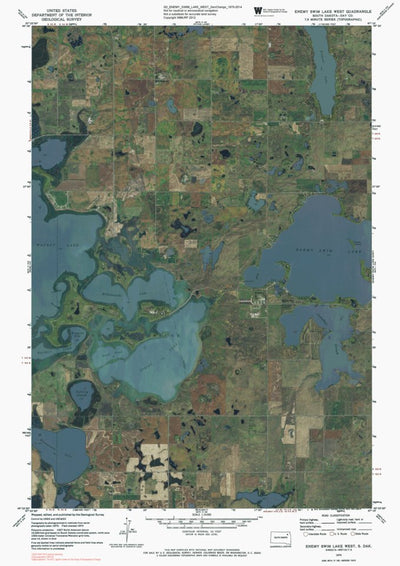 SD-ENEMY SWIM LAKE WEST: GeoChange 1970-2014 Preview 1