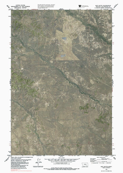 MT-MUD BUTTE: GeoChange 1973-2013 Preview 1
