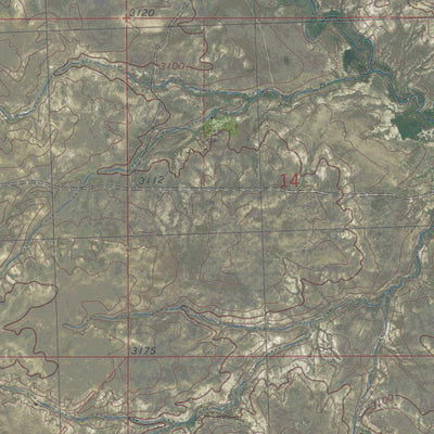MT-MUD BUTTE: GeoChange 1973-2013 Preview 2