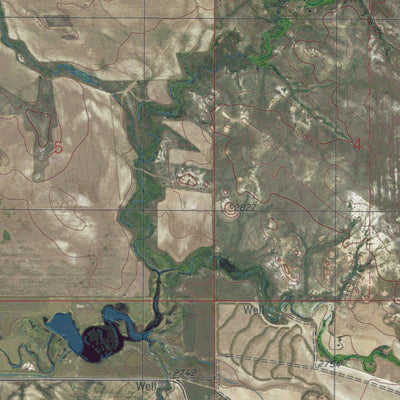 MT-LAWRENCE CREEK WEST: GeoChange 1974-2013 Preview 2