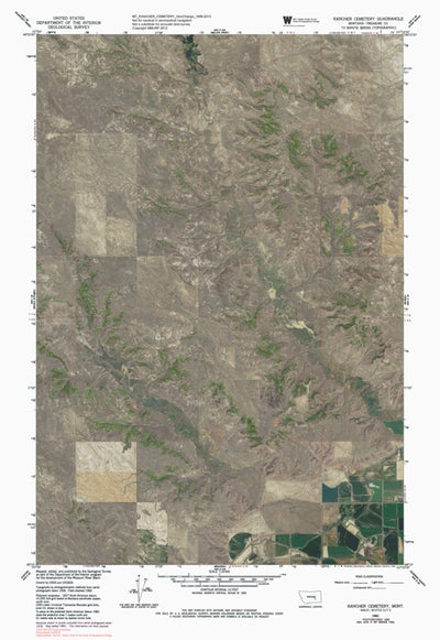 MT-RANCHER CEMETERY: GeoChange 1956-2013 Preview 1