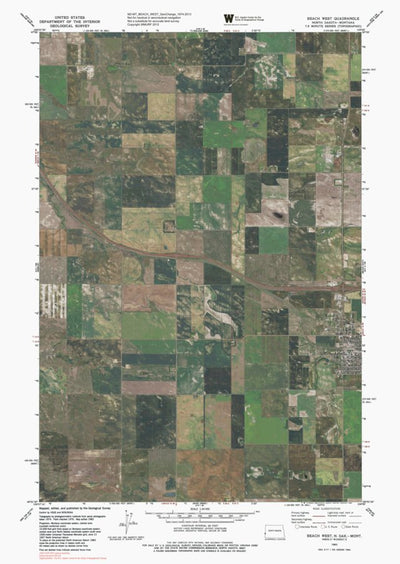 ND-MT-BEACH WEST: GeoChange 1974-2013 Preview 1