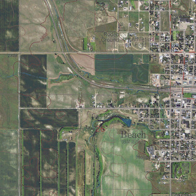 ND-MT-BEACH WEST: GeoChange 1974-2013 Preview 3