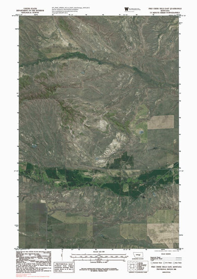 MT-PIKE CREEK HILLS EAST: GeoChange 1975-2013 Preview 1