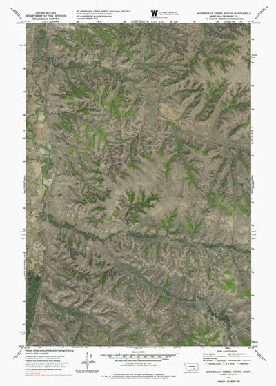 MT-MINNEHAHA CREEK NORTH: GeoChange 1971-2013 Preview 1