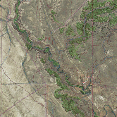 MT-MCGINNIS BUTTE SE: GeoChange 1964-2013 Preview 3