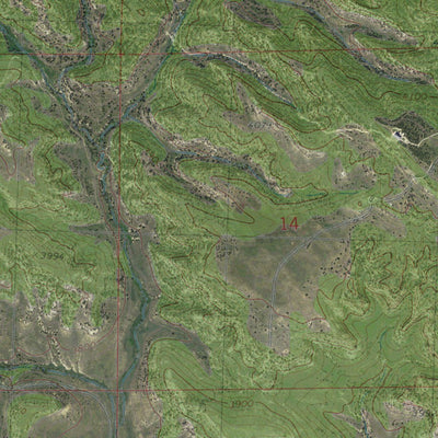 MT-HAY BASIN NE: GeoChange 1973-2013 Preview 2