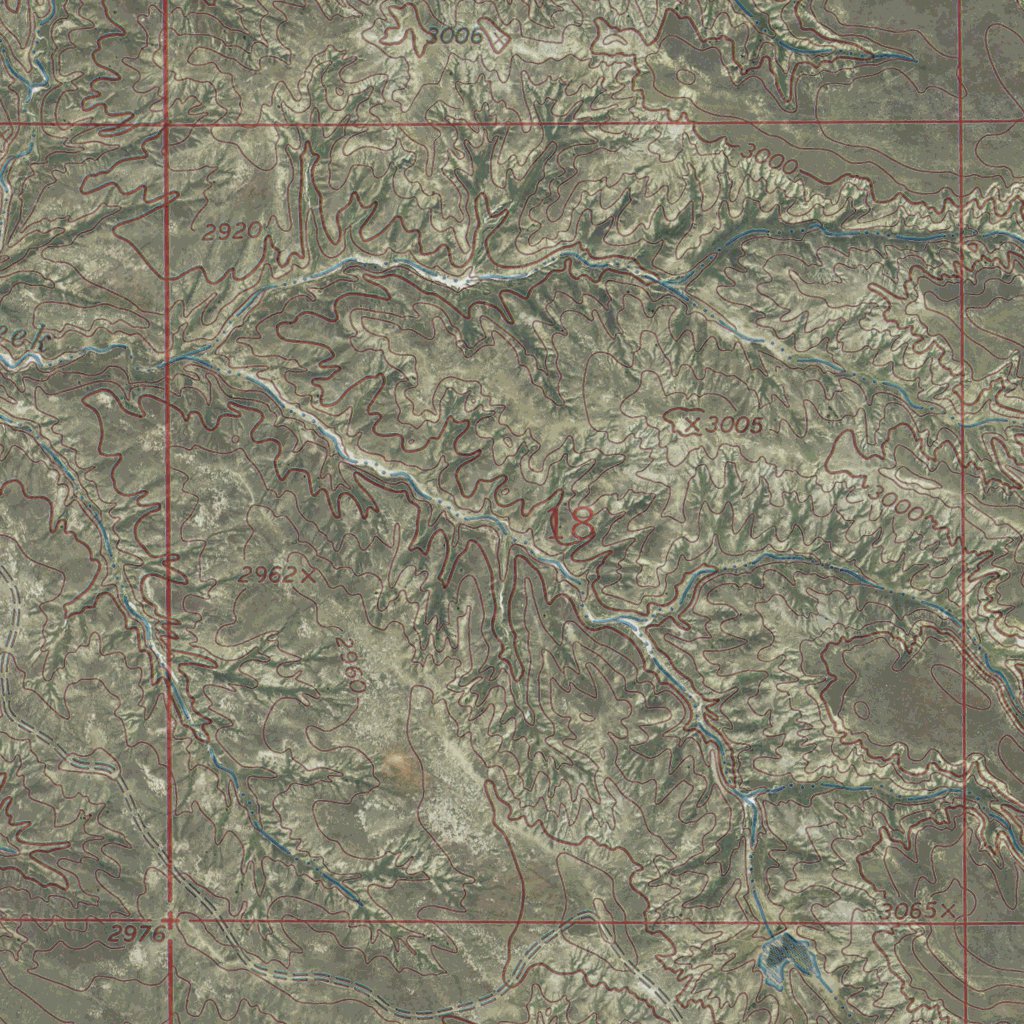 MT-DUTTON RANCH: GeoChange 1961-2013 Map by Western Michigan University ...