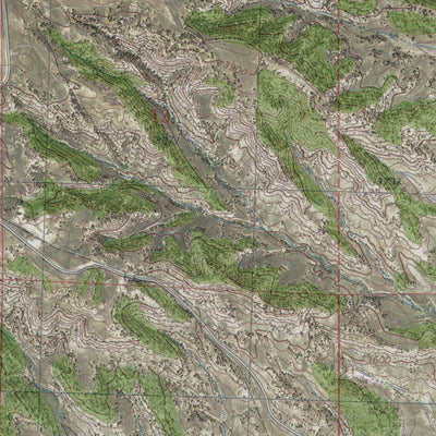 MT-NORTH FORK CROOKED CREEK WEST: GeoChange 1973-2013 Preview 3
