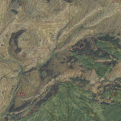 MT-HATFIELD MOUNTAIN: GeoChange 1947-2013 Preview 2