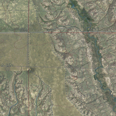 MT-TIMBER BUTTES NORTH: GeoChange 1975-2013 Preview 2