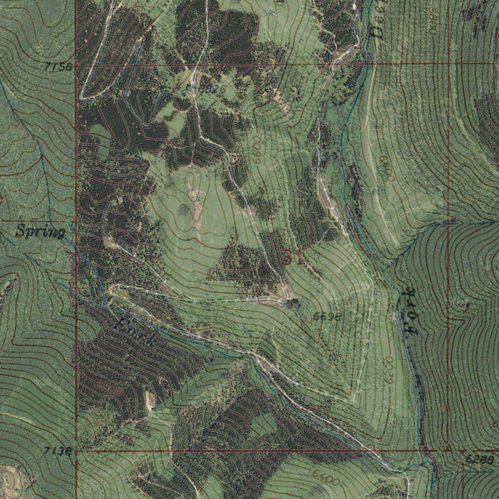 MT-MOUNT EDITH: GeoChange 1970-2013 Map by Western Michigan University ...