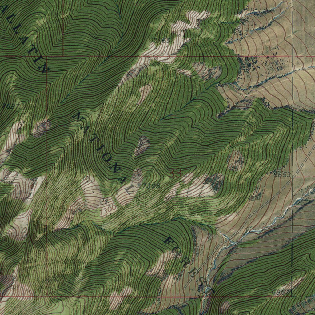 MT-REIN LAKE: GeoChange 1970-2013 Map by Western Michigan University ...