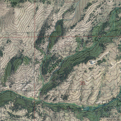 MT-BUTTE NORTH: GeoChange 1954-2013 Preview 2