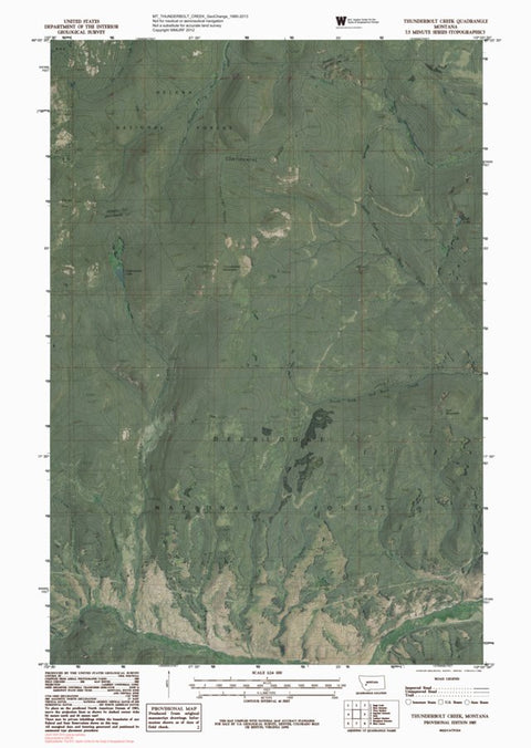MT-THUNDERBOLT CREEK: GeoChange 1980-2013 Preview 1