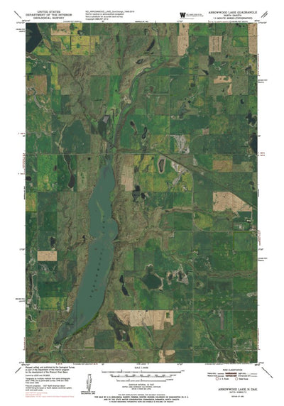 ND-ARROWWOOD LAKE: GeoChange 1948-2014 Preview 1