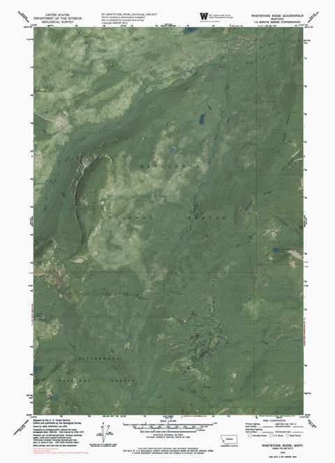 MT-WHETSTONE RIDGE: GeoChange 1965-2013 Preview 1