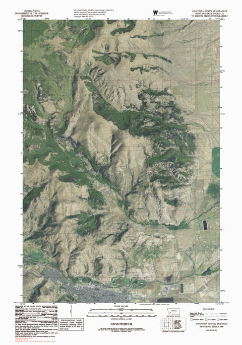 MT-ANACONDA NORTH: GeoChange 1956-2013 Preview 1