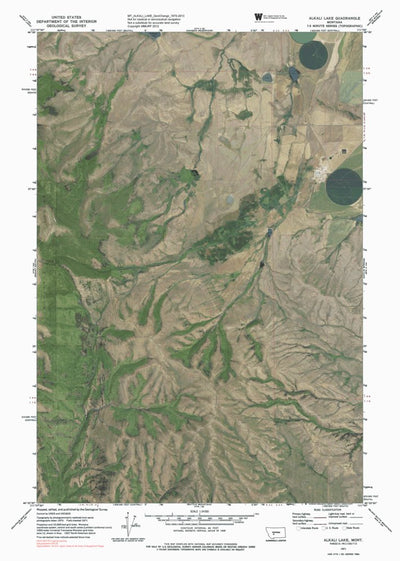 MT-ALKALI LAKE: GeoChange 1970-2013 Preview 1