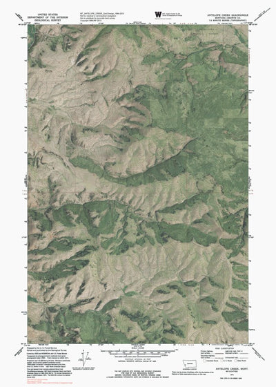 MT-ANTELOPE CREEK: GeoChange 1964-2013 Preview 1