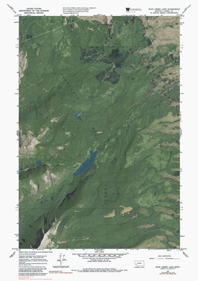 MT-ROCK CREEK LAKE: GeoChange 1966-2013 Preview 1