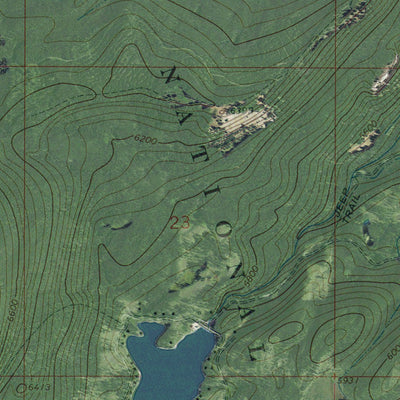 MT-ROCK CREEK LAKE: GeoChange 1966-2013 Preview 2