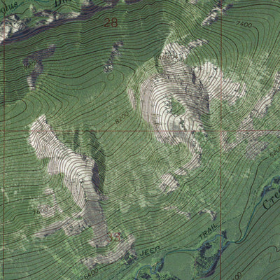 MT-ROCK CREEK LAKE: GeoChange 1966-2013 Preview 3