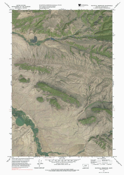 MT-WHITETAIL RESERVOIR: GeoChange 1970-2013 Preview 1