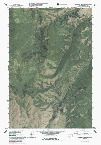 MT-HENDERSON MOUNTAIN: GeoChange 1964-2013 Preview 1