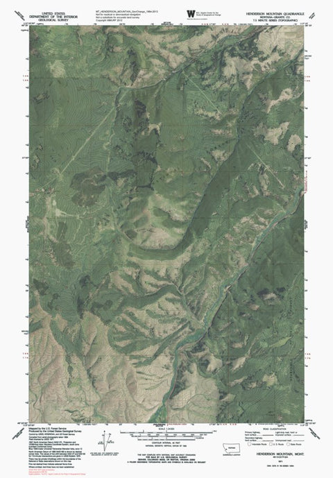 MT-HENDERSON MOUNTAIN: GeoChange 1964-2013 Preview 1