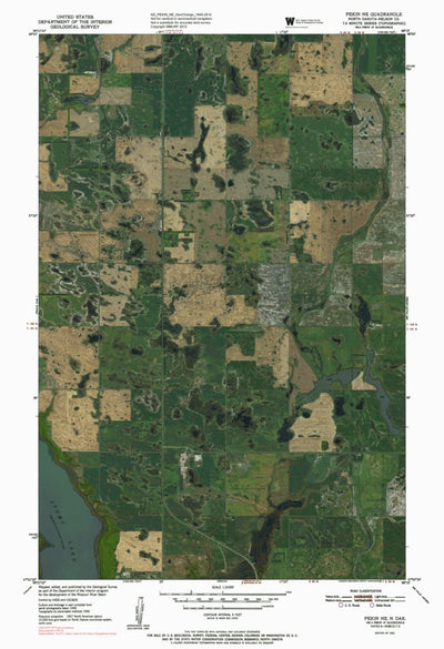 ND-PEKIN NE: GeoChange 1949-2014 Preview 1