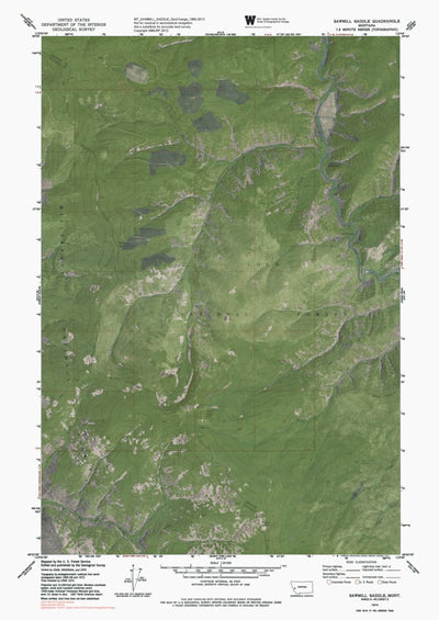 MT-SAWMILL SADDLE: GeoChange 1965-2013 Preview 1