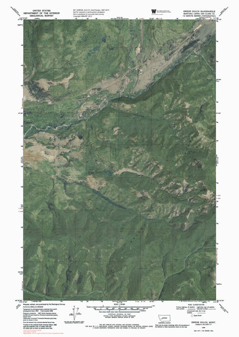 MT-SWEDE GULCH: GeoChange 1967-2013 Preview 1